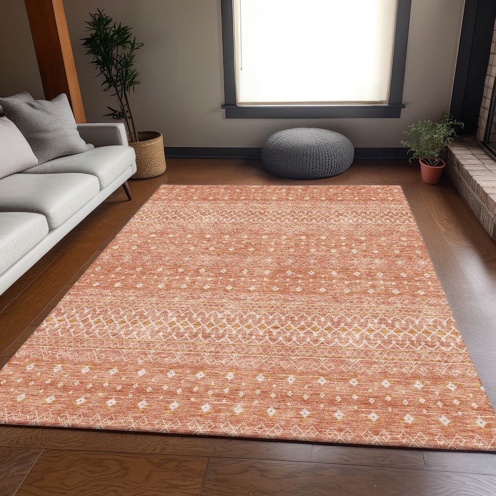 Premium Washable Super Soft Boho Geo Mayfield Rug