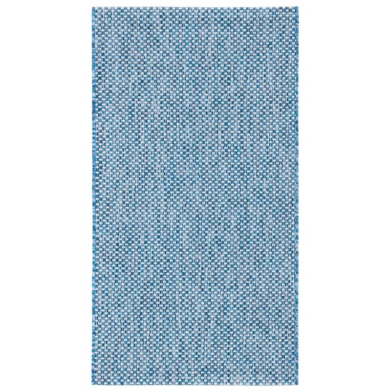 SAFAVIEH Courtyard Begajeta Indoor/Outdoor Waterproof Patio Backyard Rug.