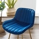 preview thumbnail 24 of 31, Art Leon Modern Swivel Velvet Barstool (Set of 2)
