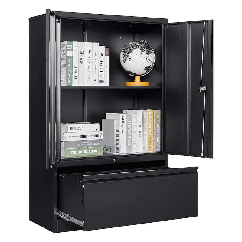 Modern File Cabinets for Home Office with Drawers - N/A