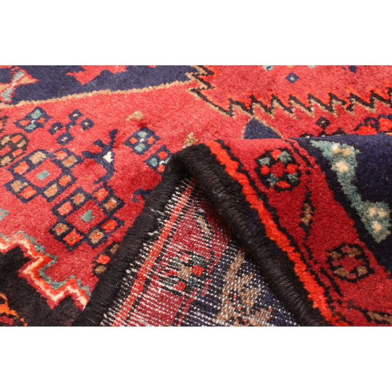 ECARPETGALLERY Hand-knotted Anadol Red Wool Rug - 4'9 x 5'7