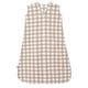 preview thumbnail 1 of 3, HALO SleepSack wearable blanket, Micro-fleece, Gingham Tan, M, 6-12M - medium