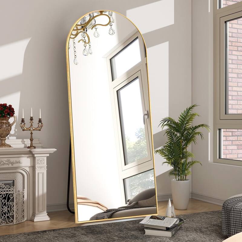 Arched Full Length Mirror Large Floor Mirror