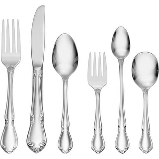 ONEIDA カトラリーセット 16点 Oneida Chateau 6 Piece Child Progress Flatware Set - Bed Bath
