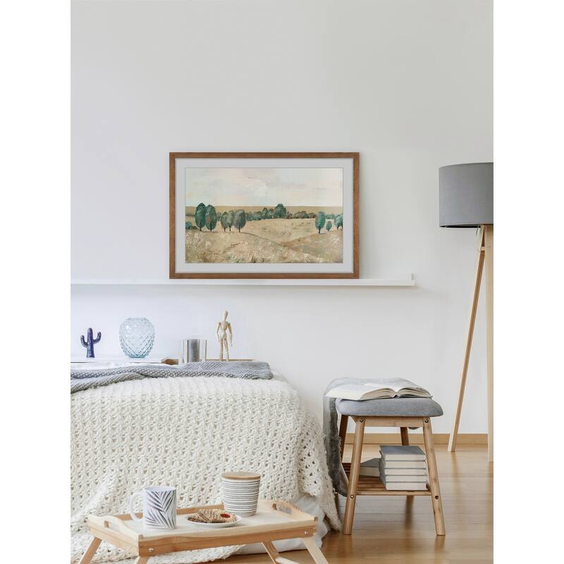 Blooming Fields Framed Print