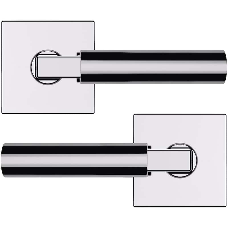 Baldwin L029 Series Passage Door Lever Set with Square Rose from the