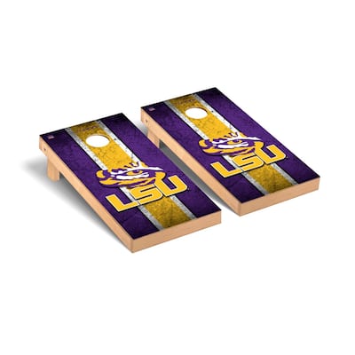 Louisiana State LSU Tigers Vintage Cornhole Board Set