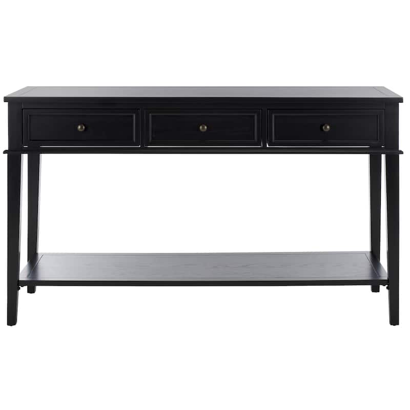 SAFAVIEH Thea Sepia Console - 60" x 20" x 35.4" - 60Wx20Dx35H - Black