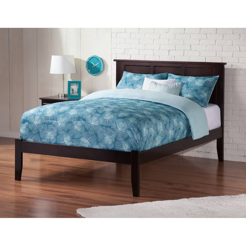 Full Madison Wood Platform Bed in Espresso