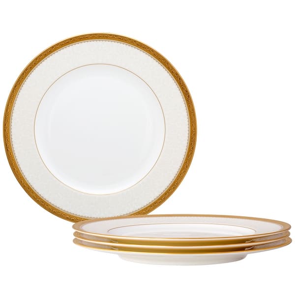 slide 2 of 13, Noritake Odessa Set of 4 Dinner Plates, 10-1/2"