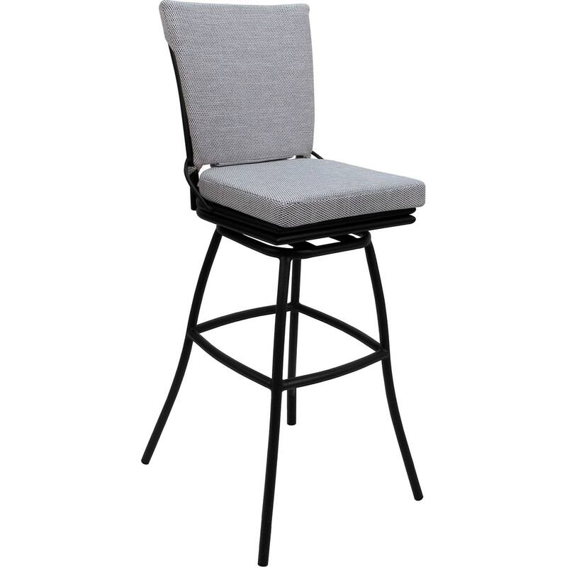 Outdoor Patio Counter 26" 30" Extra Tall 34" Bar Stool - Ofir Armless