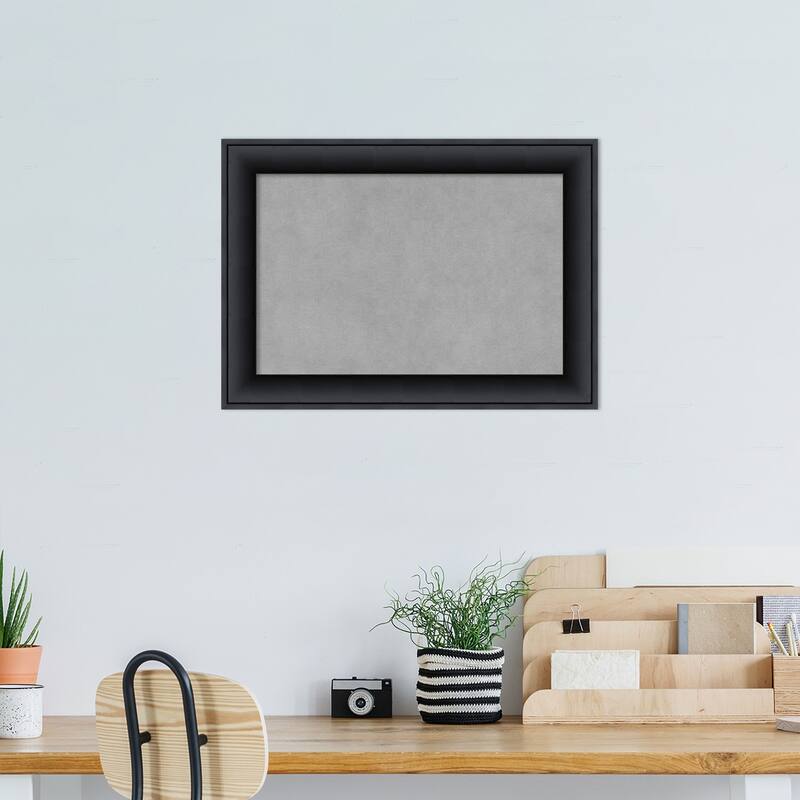 Framed Magnetic Board, Nero Black