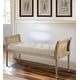 preview thumbnail 3 of 12, Martha Stewart Isla Natural Accent Bench
