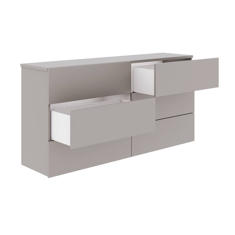 Ayla Dresser in Dark Oak Melamine