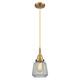 Option Brushed Brass / Clear Shade