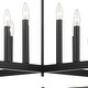 preview thumbnail 18 of 18, Acroma 12 Light Modern Farmhouse Rustic Pendant Chandelier-UL Certified