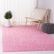 preview thumbnail 8 of 121, SAFAVIEH Athens Shag Ilaha 1.5-inch Thick Rug 3' x 5' - Pink - Rectangle