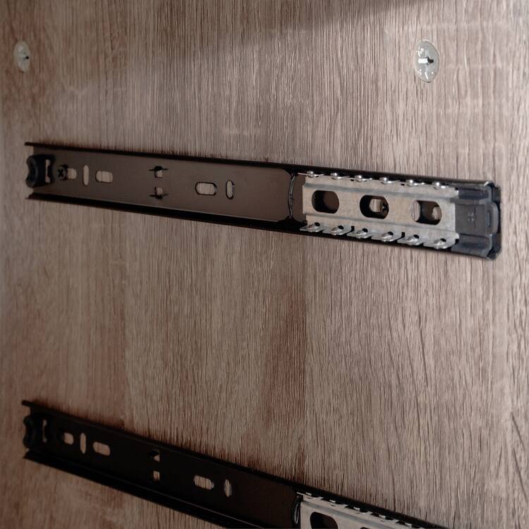 Narrow Wooden 9-Drawer Cabinet with Smooth-Glide Drawers and Top Storage Shelf