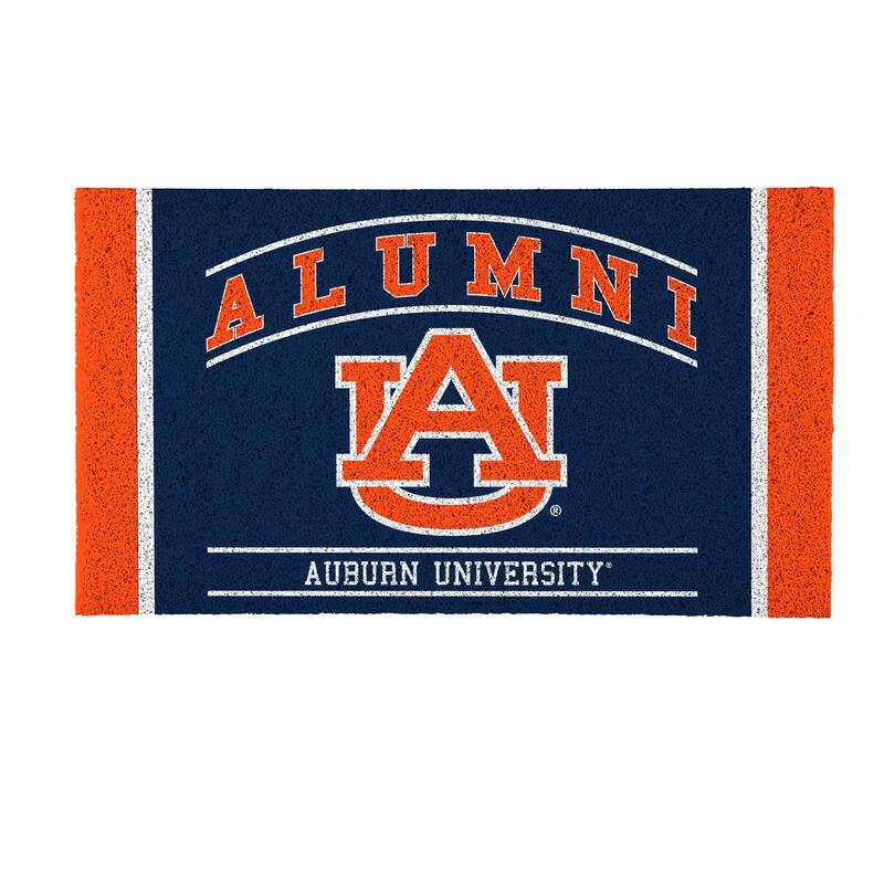 28 in. x 16 in. Auburn University Alumni Full Color PVC Door Mat