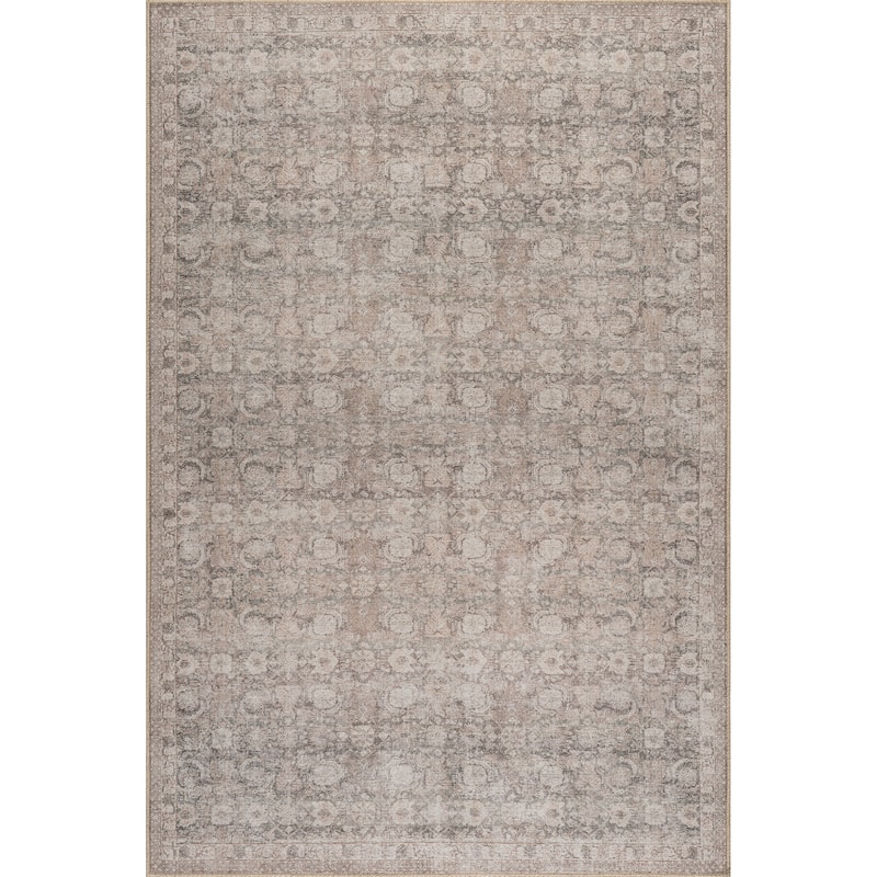 Nuloom Hillstone Collection Traditional Vintage Medallion Area Rug