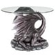 preview thumbnail 4 of 24, Q-Max 27"H Dragon Table, Medieval Dragon with Fairy Table, Detailed Dragon Decor Side Table, Fantasy Gothic Home Décor