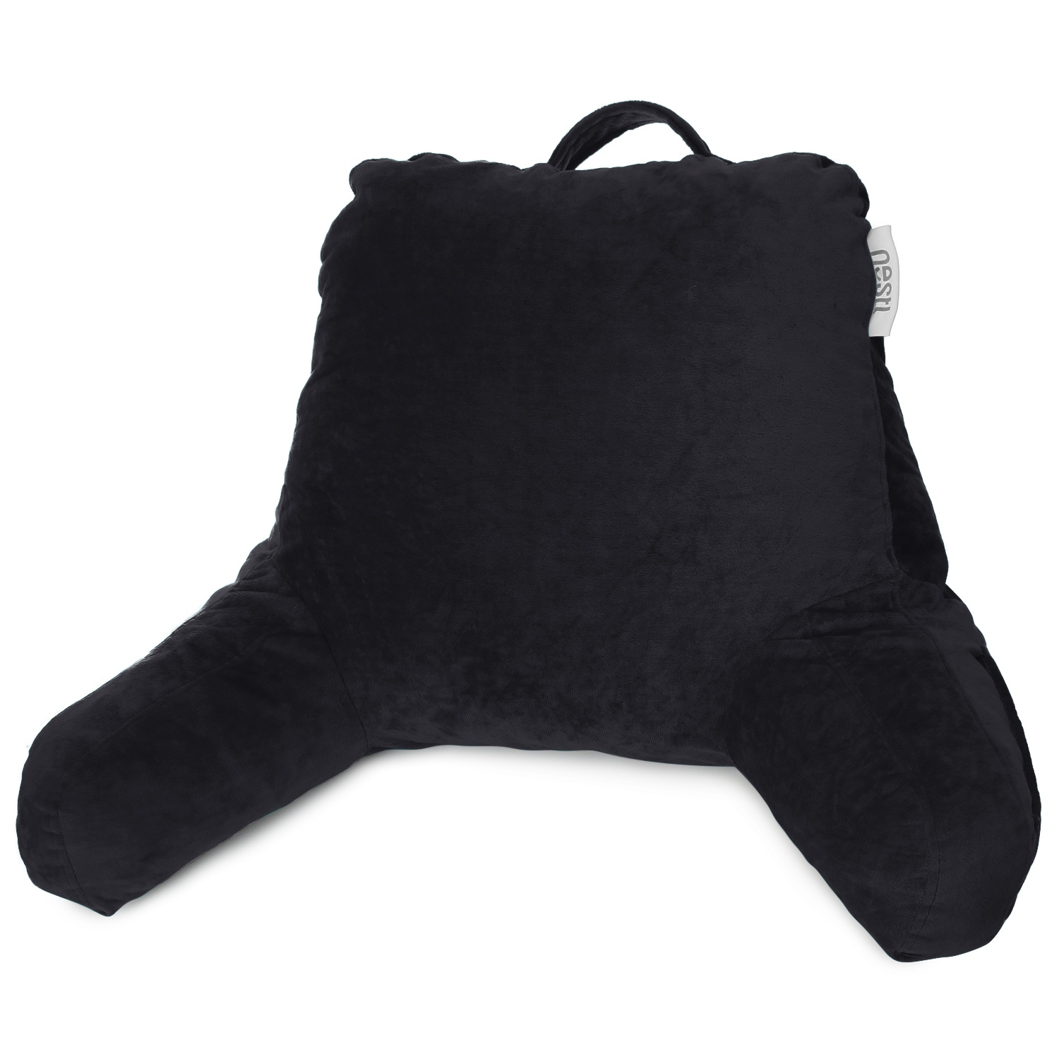 Nestl Backrest Reading Pillow with Arms Shredded Memory Foam