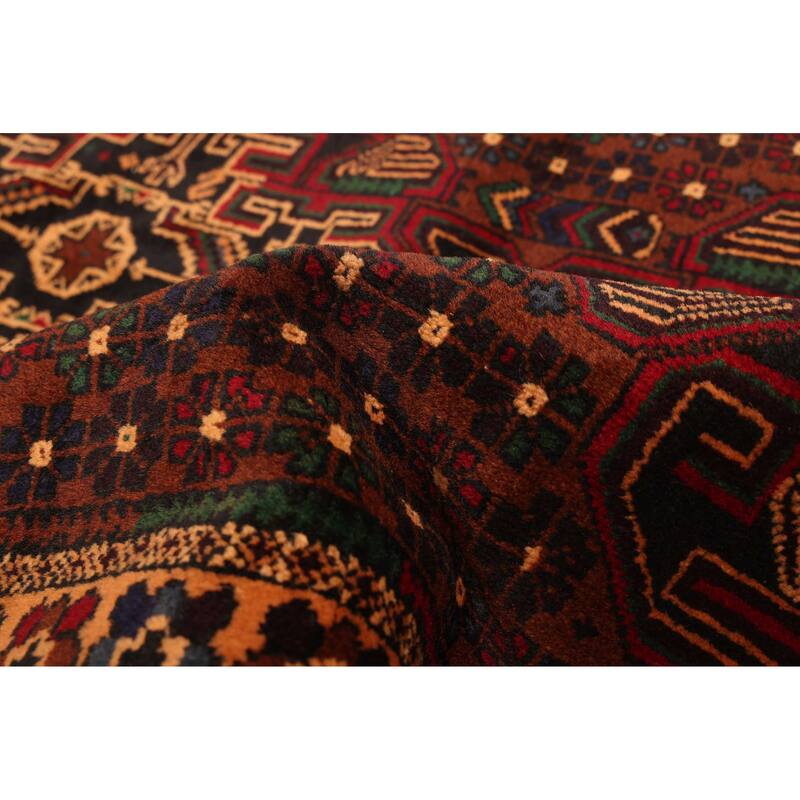 ECARPETGALLERY Hand-knotted Teimani Brown Wool Rug - 3'6 x 6'6