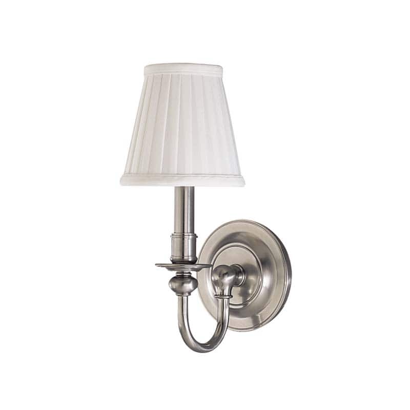Hudson Valley Lighting Beekman Single Light 12" Tall Wall Sconce - Satin Nickel