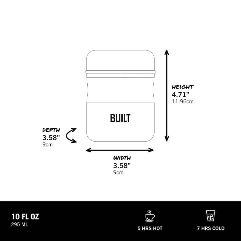 Built 10 oz Food Jar - 10 oz
