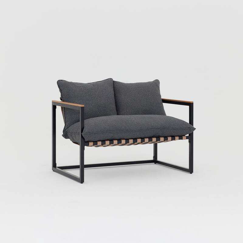 Outdoor Patio Conversation Set with Coffee Table