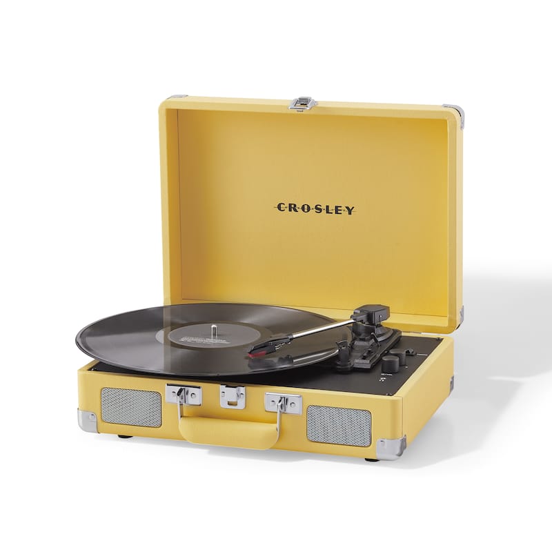 Crosley Cruiser Plus Record Player - Lemon Yellow