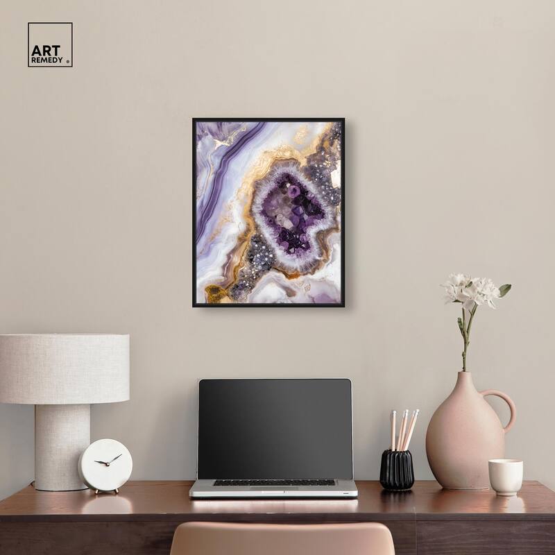 Amethystine Dream II Canvas by Art Remedy