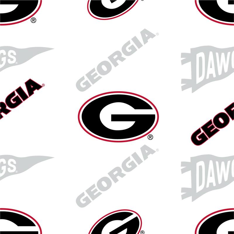 NCAA Officially Licenced Georgia Bulldogs Sheet Set