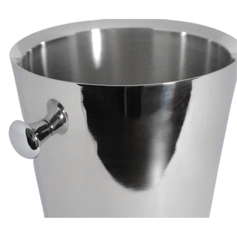 Sol Living Double Walled Stainless Steel Champagne Bucket - 8' x 11'