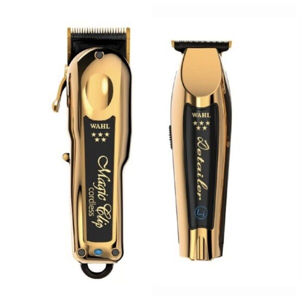 Wahl Professional Barber Combo Gold Set: 5-Star Magic Clip