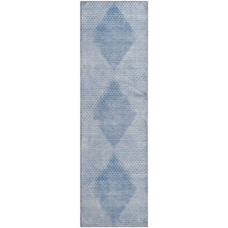 Premium Washable Super Soft Modern Diamonds Mayfield Rug