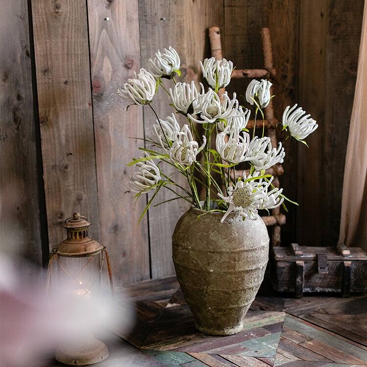 RusticReach Colored Art Sunflower Stem 39" Tall