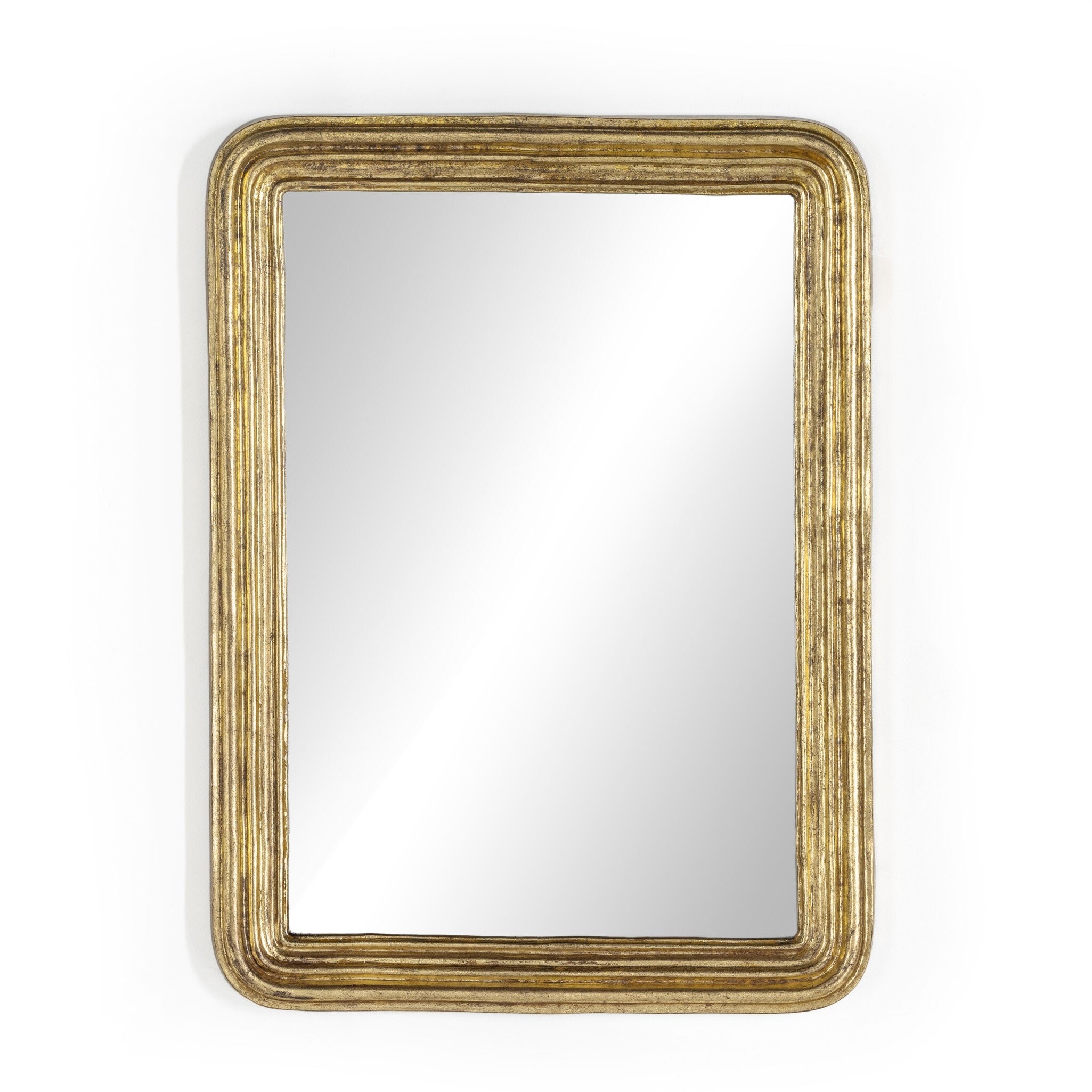 Haven Home Christina Mirror - Antiqued Gold Leaf