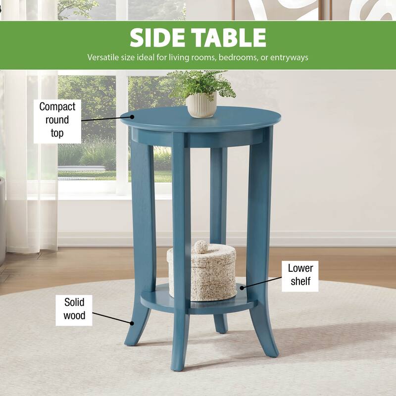 Golden Side Round Table