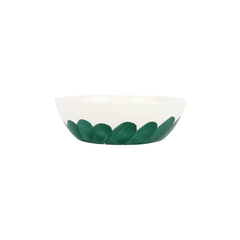 viva by VIETRI Lisbon Green Brushstroke Cereal Bowl