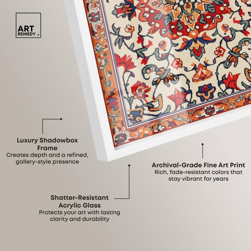 Morrocan Garden II Shadowbox by Art Remedy