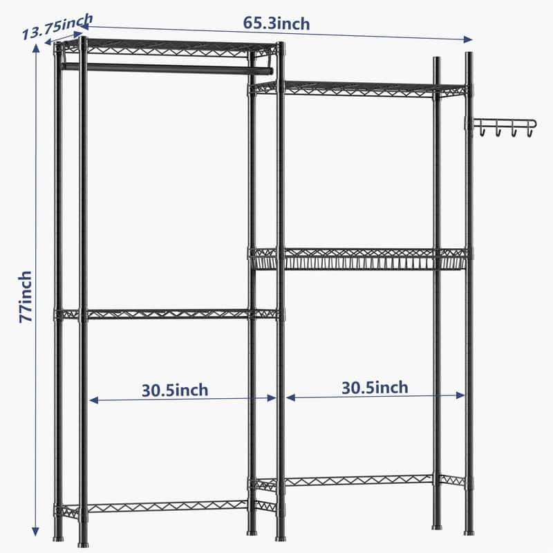 Over Washer and Dryer Shelves