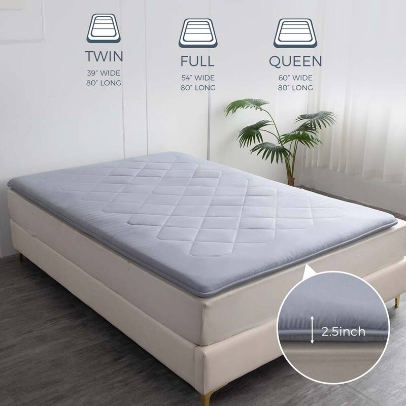 2.5 Inch Mattress Futon Roll Up Mattress,Camping Sleeping Pad