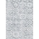preview thumbnail 23 of 58, Washable Vintage Area Rug Modern Abstract Soft Rug Silver - 5' x 7' - Rectangle