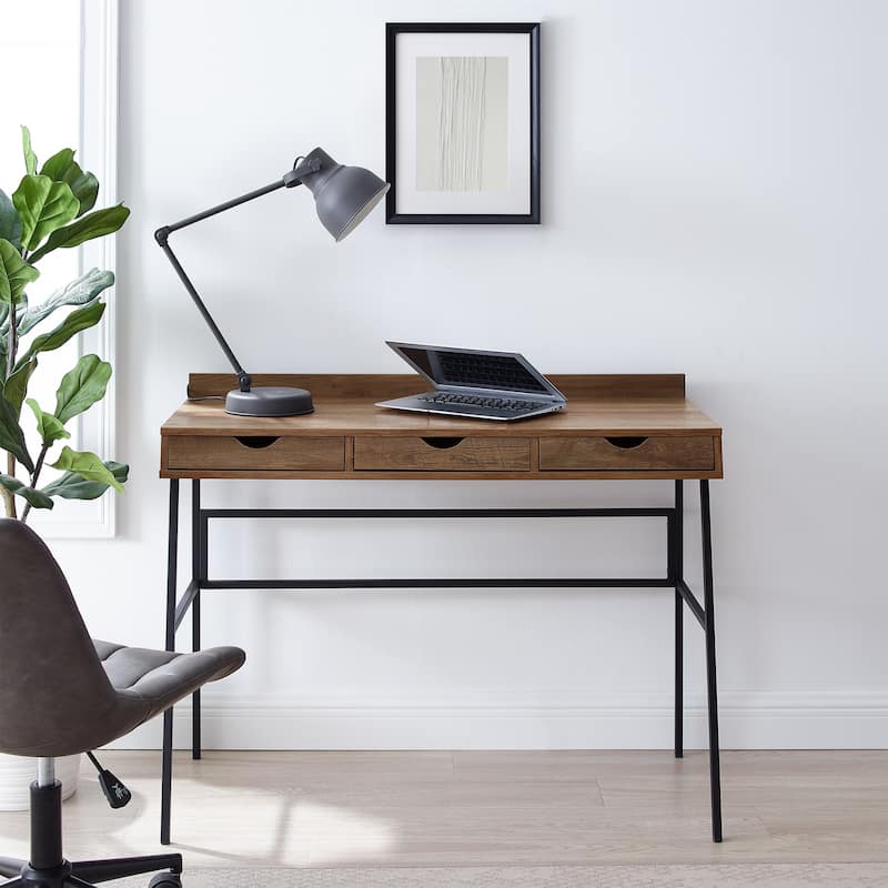 Middlebrook Industrial 42-inch 3-Drawer Writing Desk