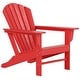 preview thumbnail 61 of 96, Altura Classic Outdoor Eco-Friendly All Weather Adirondack Chairs with Side Table (3-Piece Set)