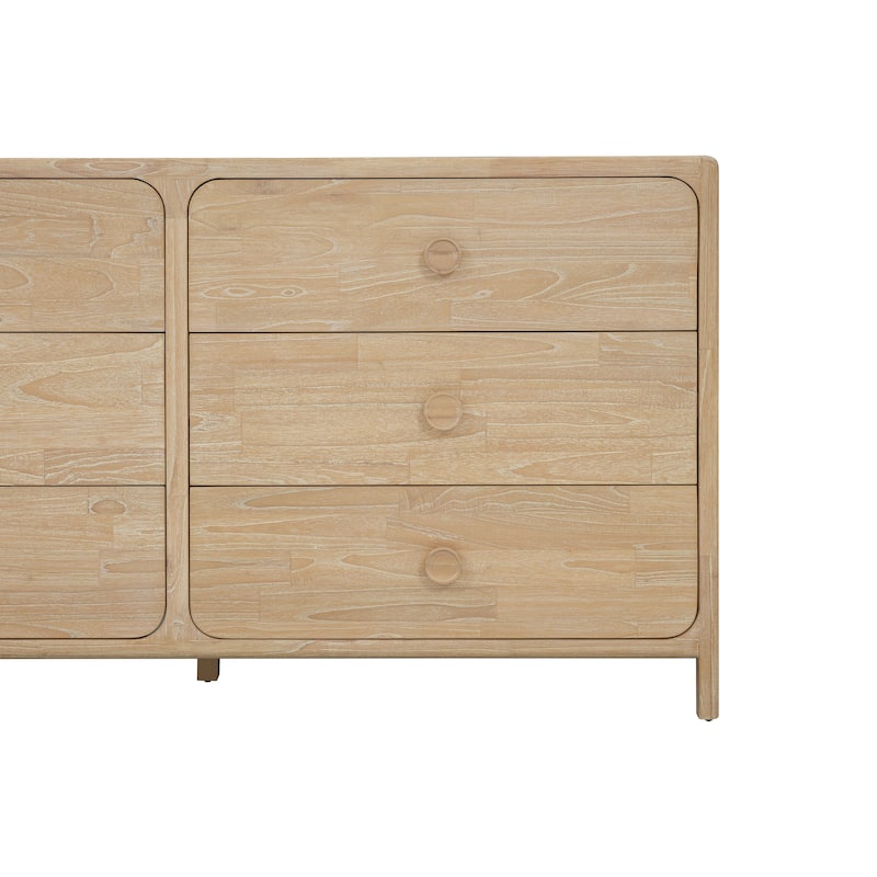 NPD Furniture Hansville Dresser 6 Drawers