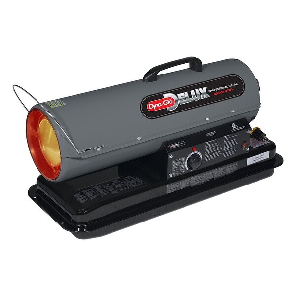 Dyna-Glo Delux KFA80DGD 80000 BTU Kerosene Forced Air Heater - grey