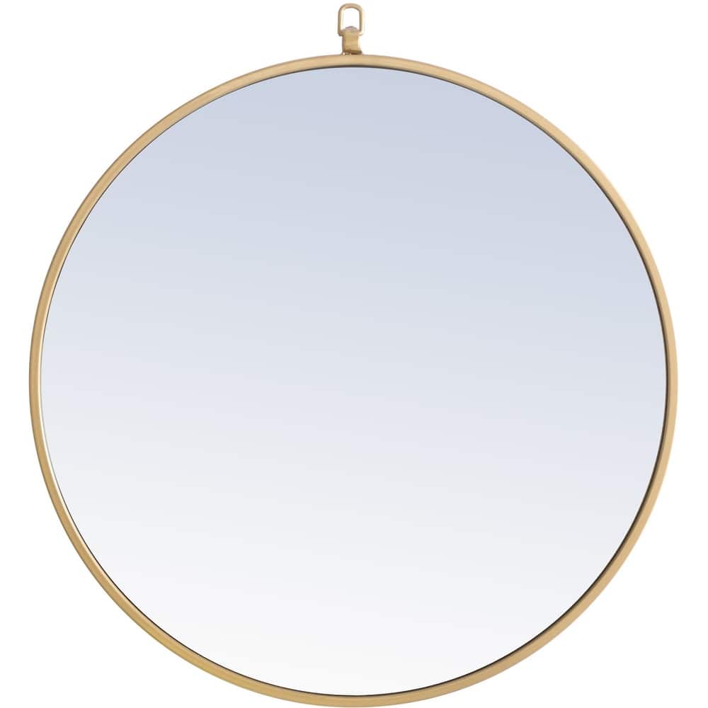 Elegant Lighting Eternity 24" Diameter Circular Metal Framed Wall