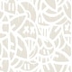 preview thumbnail 1 of 3, Arm of Casso Cream Bold Arrangements Peel & Stick Wallpaper